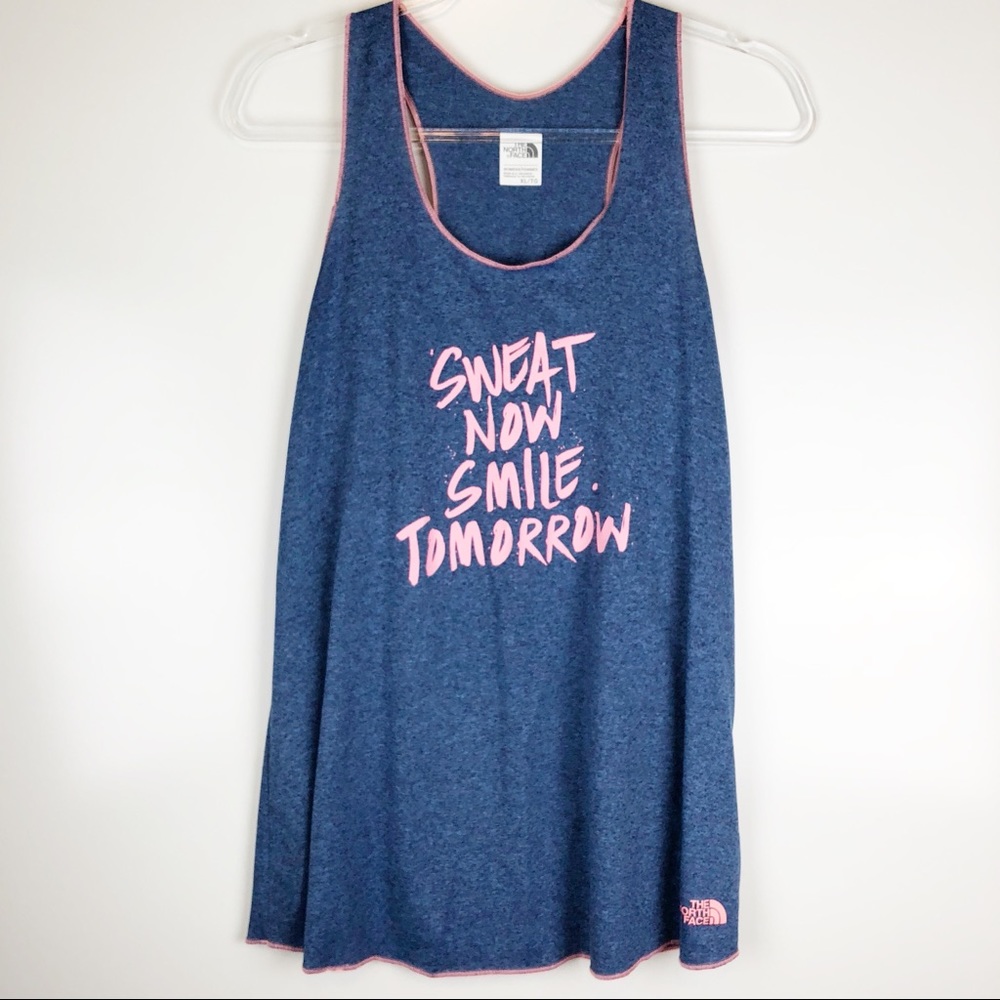 The North Face Sweat Today Smile Tomorrow Tank XL